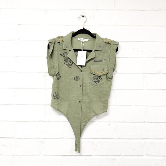 148 - Made In India Green Top Handpainted - Picture 1 of 1